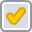 Rounded Square Yellow Toggle